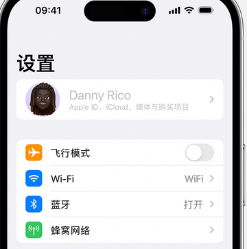 奎文appleID维修服务iPhone设置中Apple ID显示为灰色无法使用 