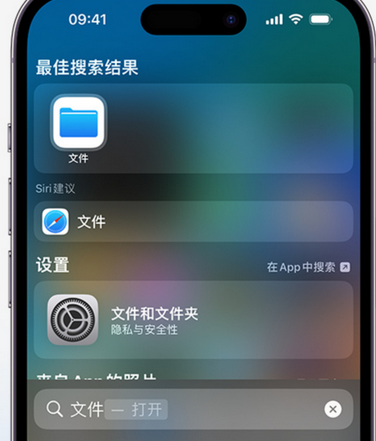 奎文apple维修中心分享iPhone文件应用中存储和找到下载文件 