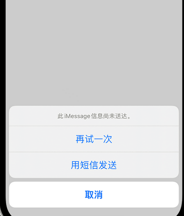 奎文apple维修iPhone上无法正常发送iMessage信息