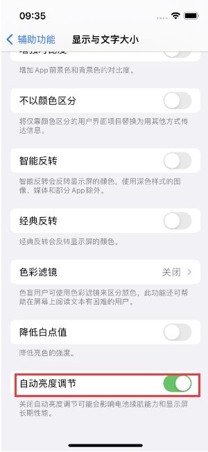 奎文苹果15维修店分享iPhone 15 Pro系列屏幕亮度 