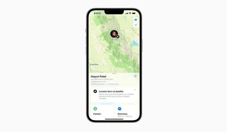 奎文苹果14维修分享iPhone14系列中 FindMy功能通过卫星分享位置方法教程 