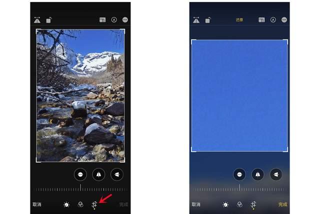 奎文苹果手机维修分享iPhone手机如何使用裁剪功能隐藏照片 